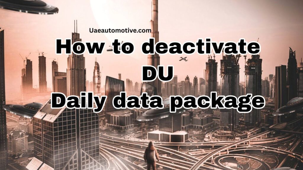 How to Cancel Du Daily Data Plan
