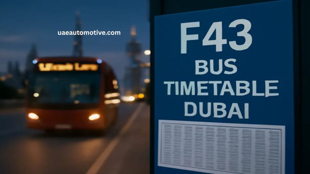 F43 Bus Timetable