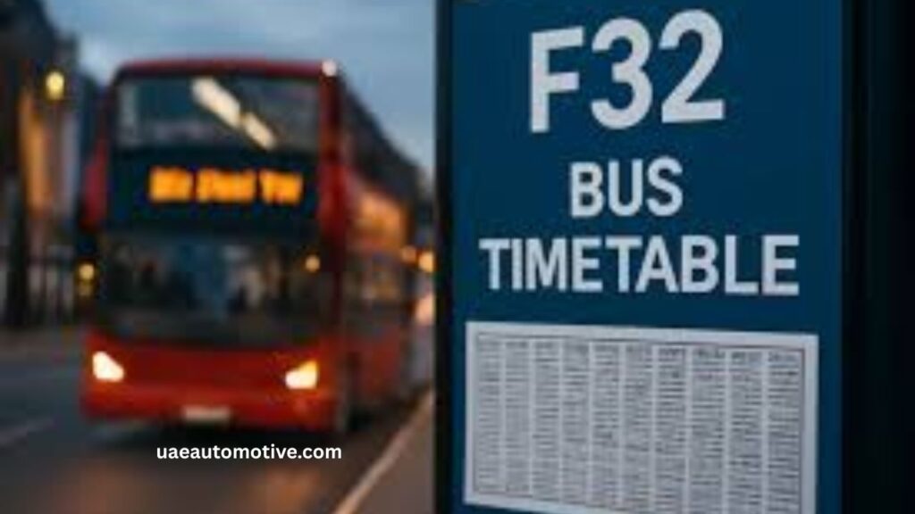 f32 bus timetable