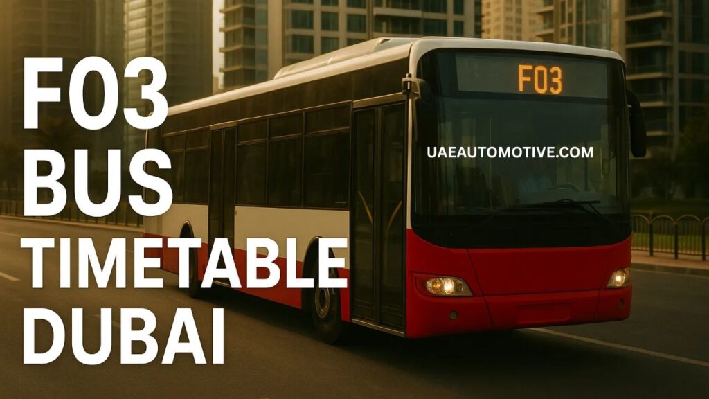 F03 Bus Timetable