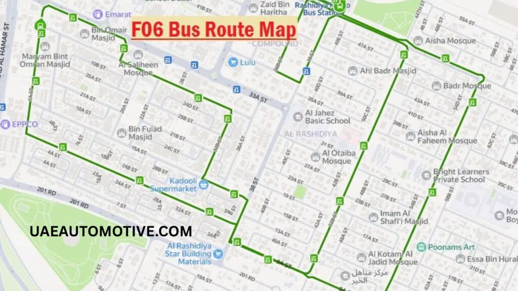 F06 bus Route Changes and Diversion