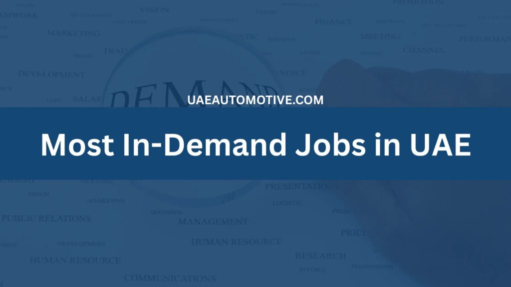 Top in-demand Jobs in UAE