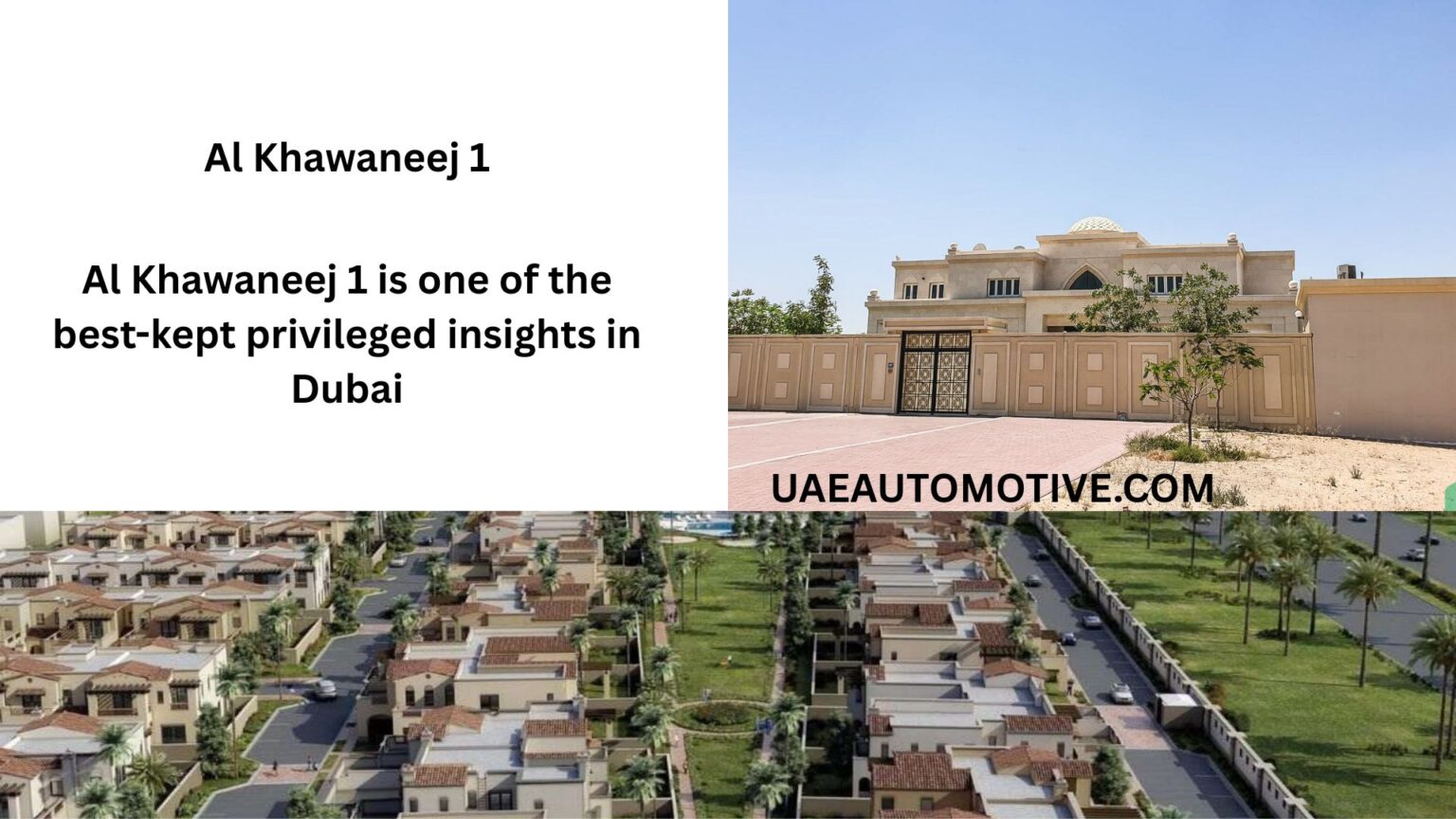 Al Khawaneej 1: Unraveling the Hidden Gem at Dubai's Heart