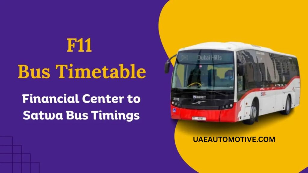 F11 Bus Schedule