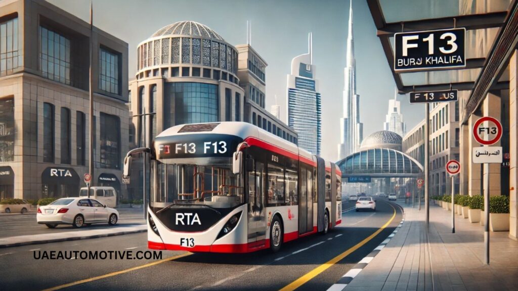 F13 Bus Timetable: (Dubai Mall Metro to Landside)