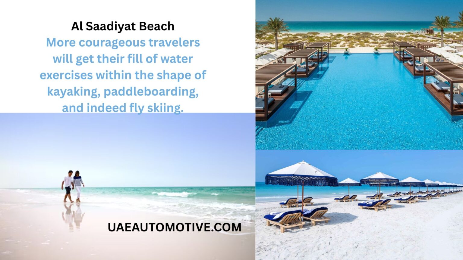 Al Saadiyat Beach: A Glimpse into Paradise