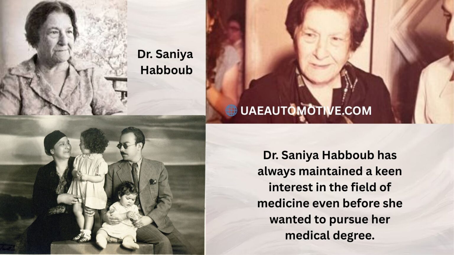 Dr. Saniya Habboub: In-Depth Profile of Her Lifetime 