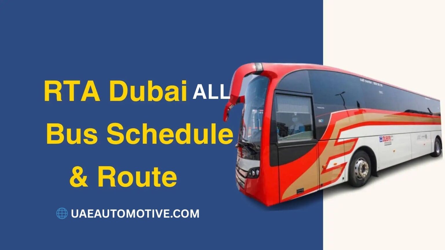 Dubai RTA Bus Timetable: The Complete Guide to Every Bus Route in Dubai