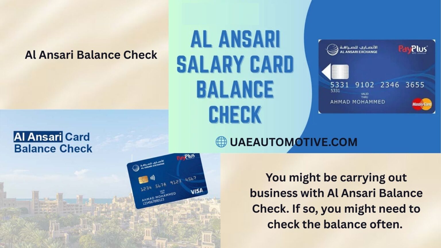 Al Ansari Balance Check: A Comprehensive Guide to Getting Your Finances in Order Al Ansari Balance Check: A Comprehensive Guide to Getting Your Finances in Order