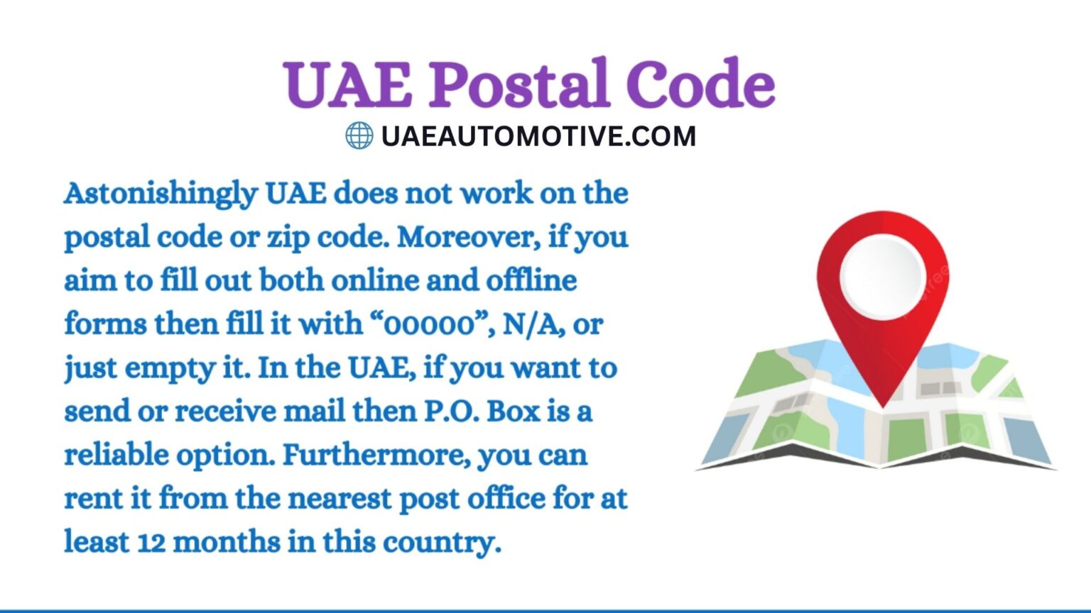 Find All UAE Postal Codes in Seconds