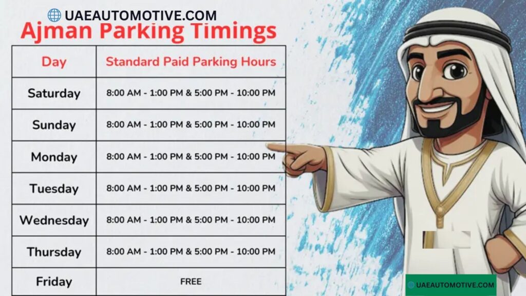 Ajman Parking Time: All That You Need to Know