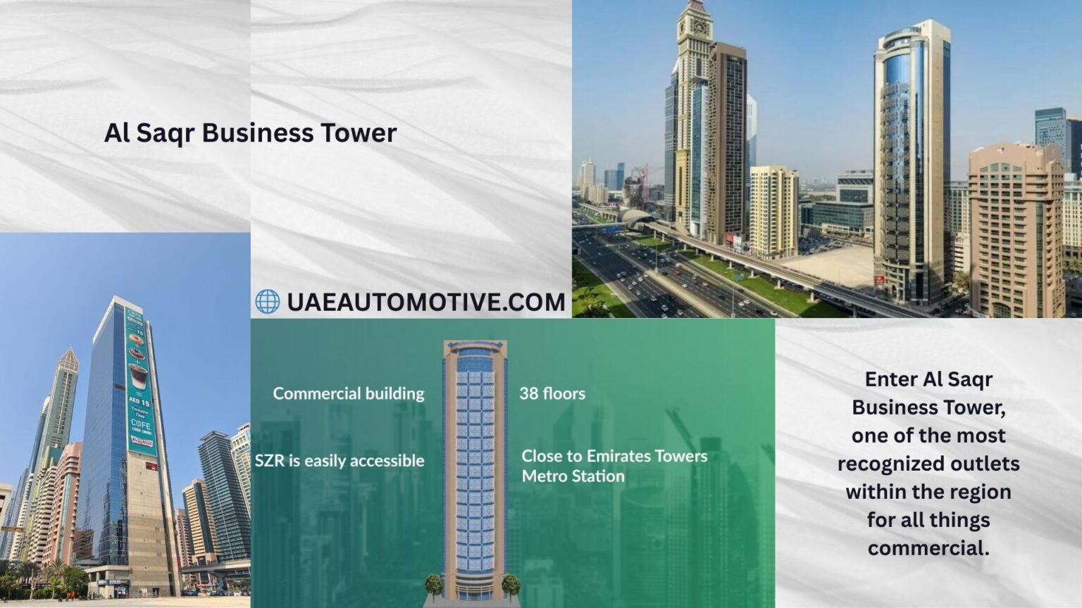 Al Saqr Business Tower: Location, Architecture, Offices and Investment Potential Al Saqr Business Tower: Location, Architecture, Offices and Investment Potential