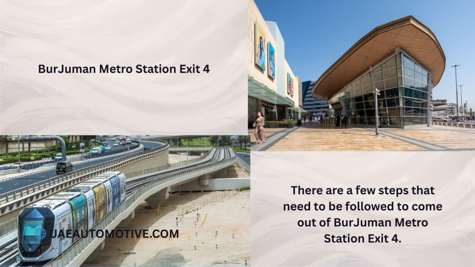 BurJuman Metro Station Exit 4: Location, Timings and Routes Guide