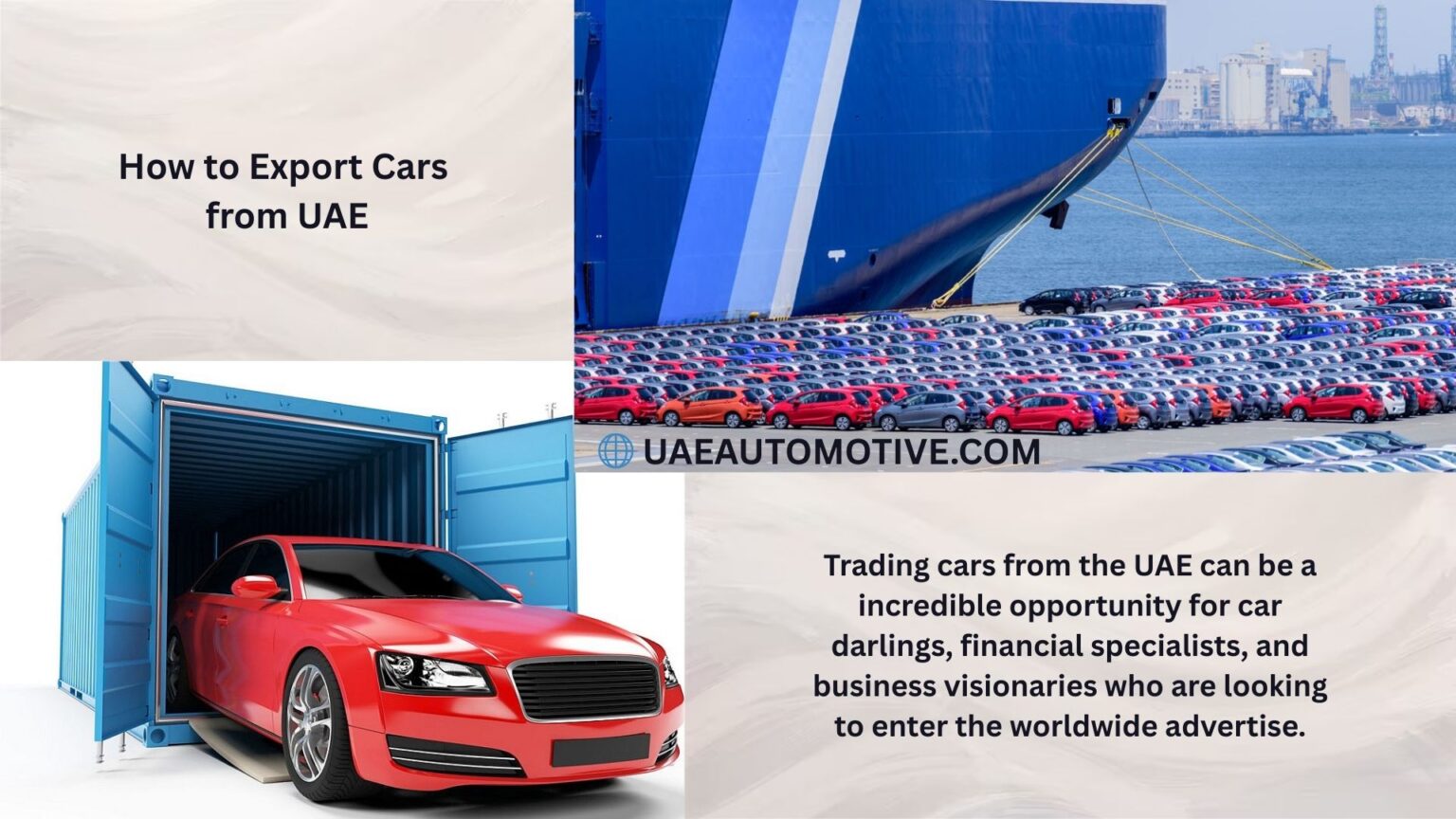 How to Export Cars from UAE: The Ultimate Guide How to Export Cars from UAE: The Ultimate Guide