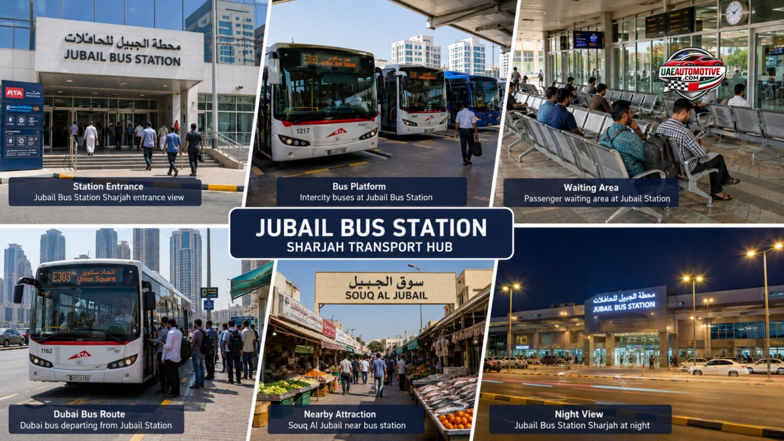 Jubail Bus Station Sharjah