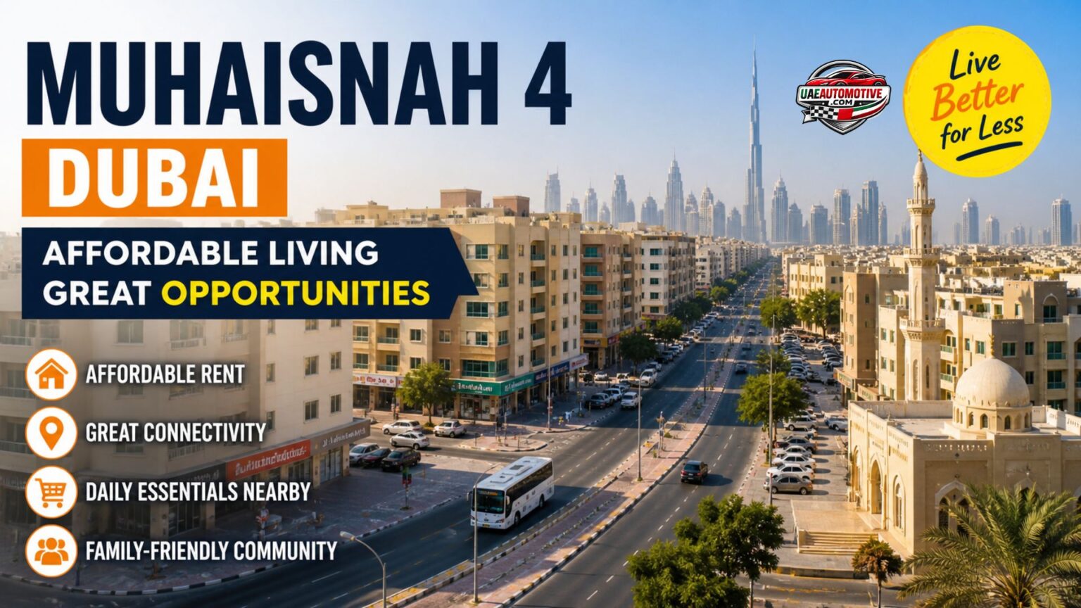 Muhaisnah 4: Rental Prices, Lifestyle & Facilities Guide